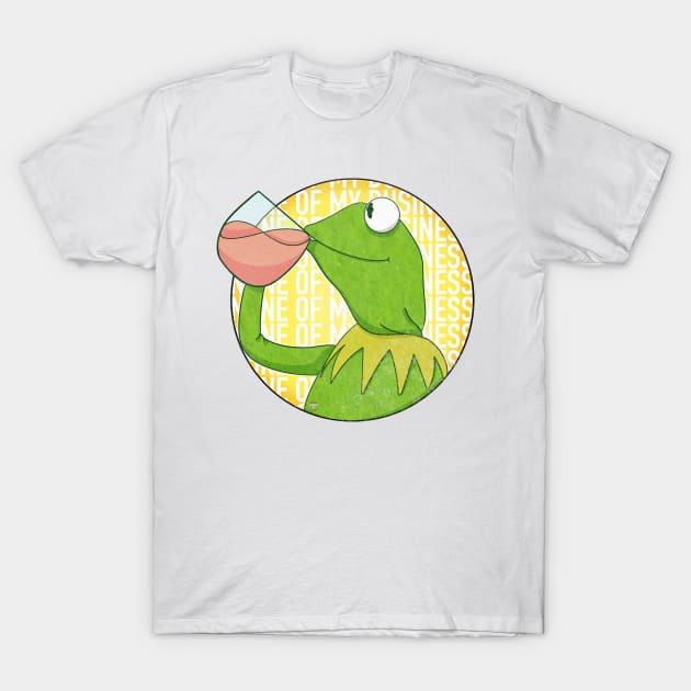 Kermit Meme Vintage T-Shirt by The Gumball Machine